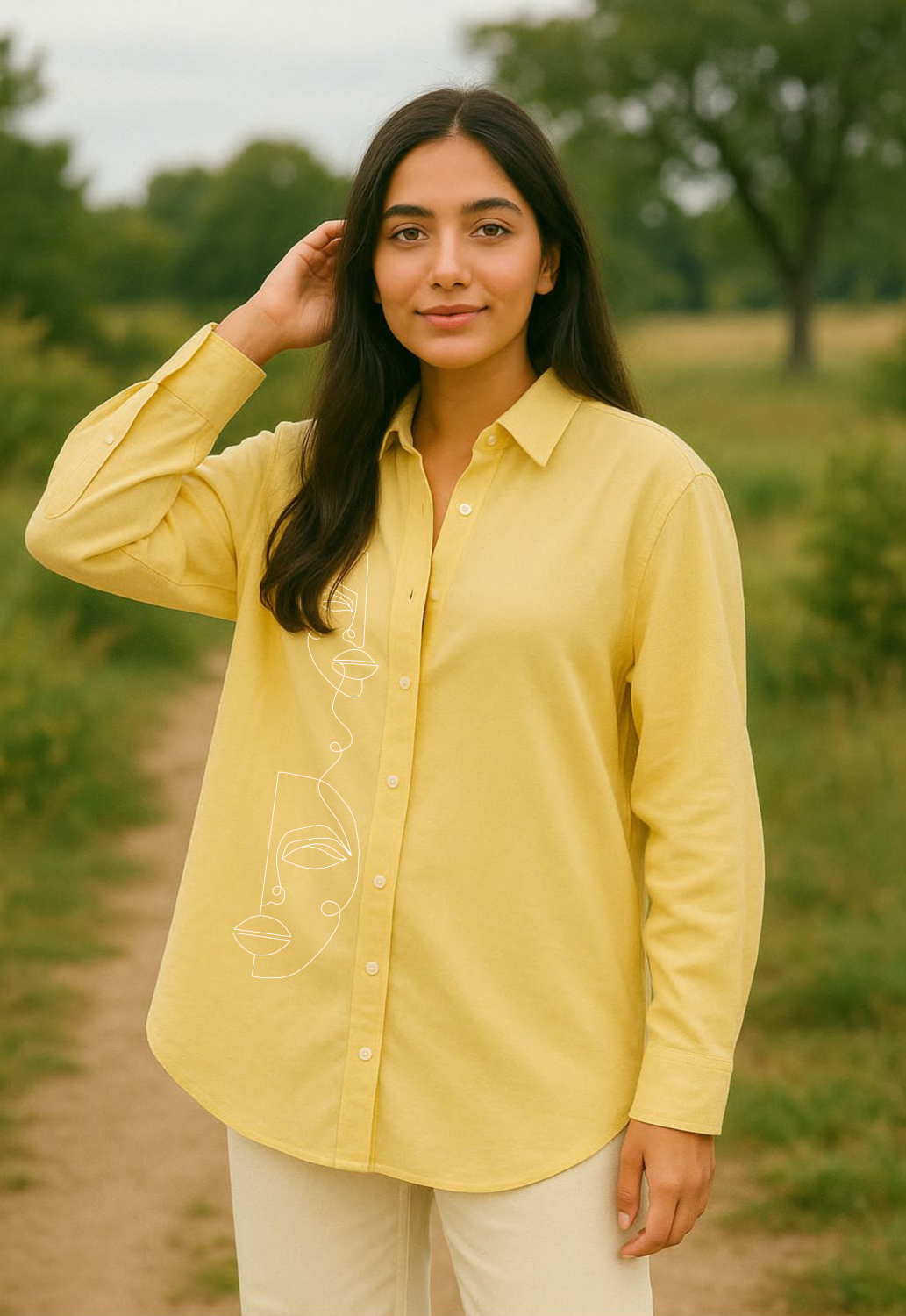 Facia Shirt - Yellow